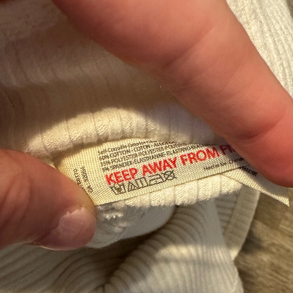 Free People Intimately Most Wanted Cardigan Tee — Ivory - Picture 7 of 8